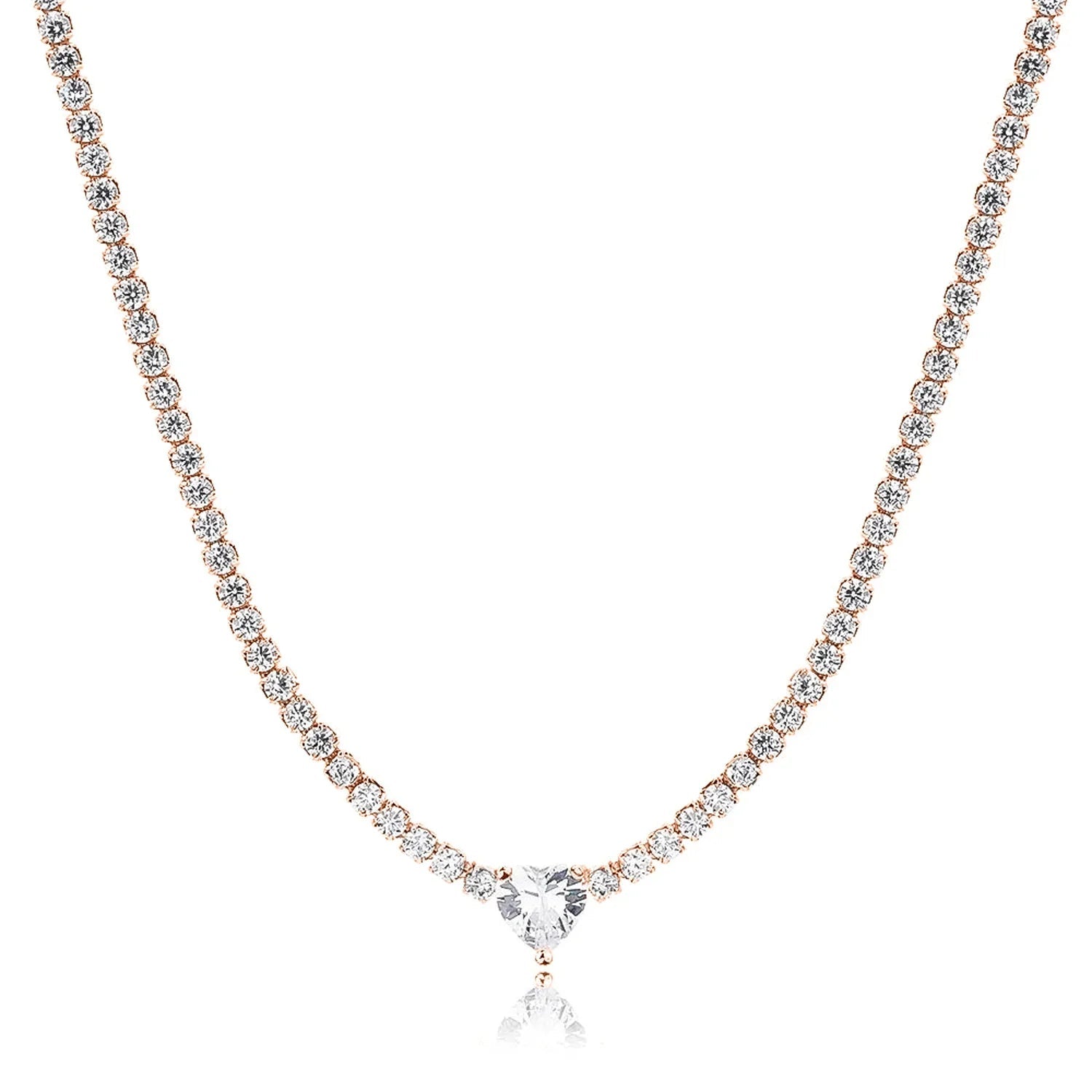 שרשרת קולר טניס כסף 925 – זוהר נשי - | Kalimira Jewelry | תכשיטי כסף Kalimira | إكسسوارات فضة Kalimira