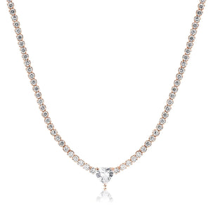 שרשרת קולר טניס כסף 925 – זוהר נשי - | Kalimira Jewelry | תכשיטי כסף Kalimira | إكسسوارات فضة Kalimira