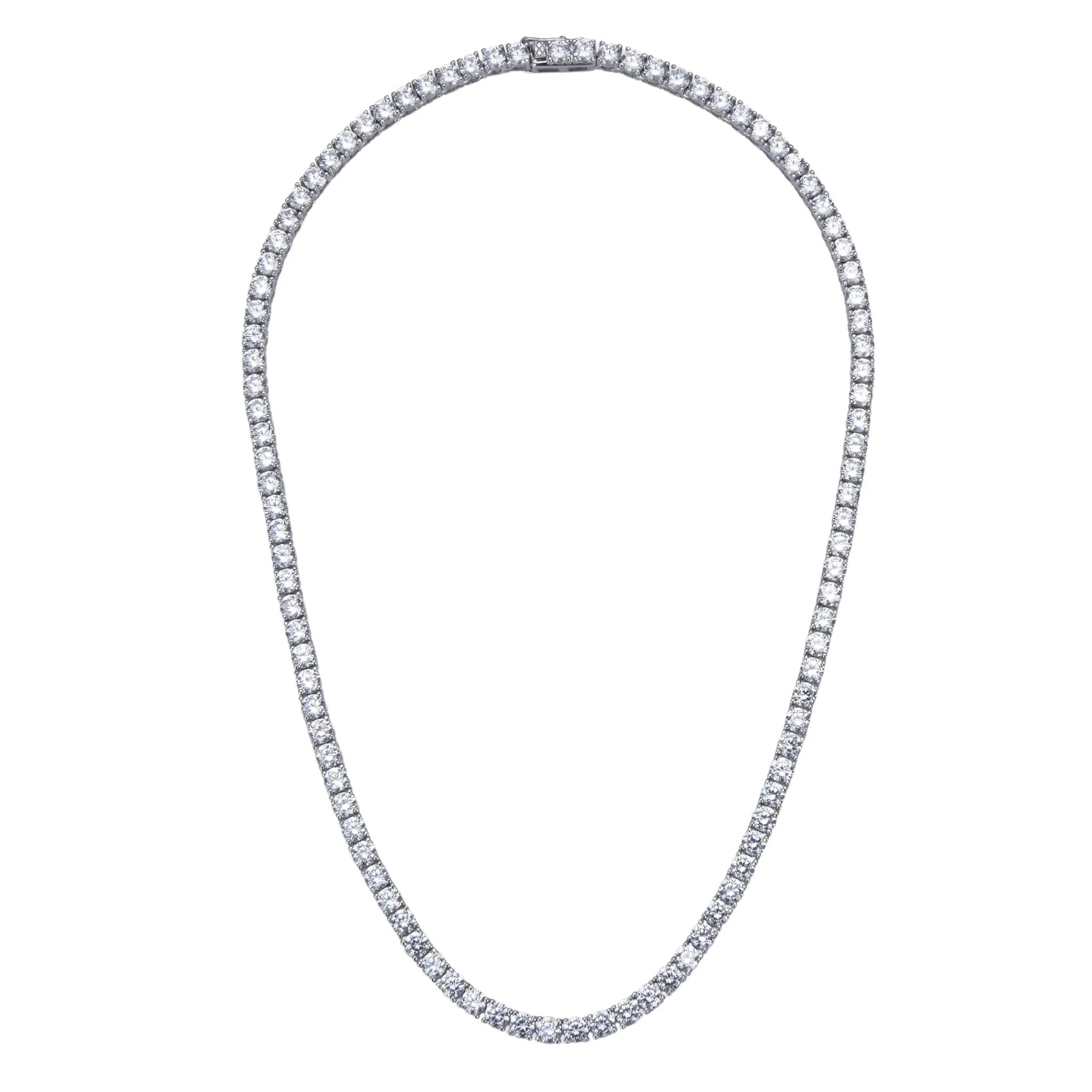 שרשרת קולר טניס כסף 925 – זוהר נשי - | Kalimira Jewelry | תכשיטי כסף Kalimira | إكسسوارات فضة Kalimira