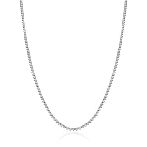 שרשרת קולר טניס כסף 925 – זוהר נשי - | Kalimira Jewelry | תכשיטי כסף Kalimira | إكسسوارات فضة Kalimira