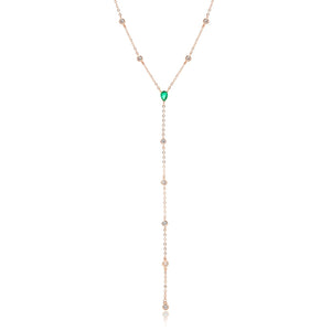 שרשרת עניבה נופלת כסף 925 – אלגנטיות מודרנית - | Kalimira Jewelry | תכשיטי כסף Kalimira | إكسسوارات فضة Kalimira