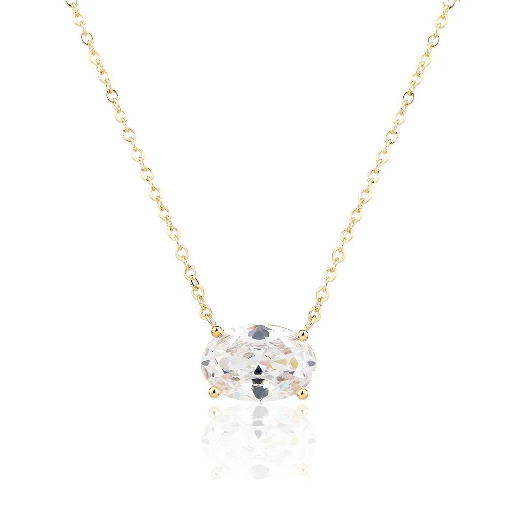 שרשרת כסף 925 משובצת זירקון – ברק ייחודי - | Kalimira Jewelry | תכשיטי כסף Kalimira | إكسسوارات فضة Kalimira