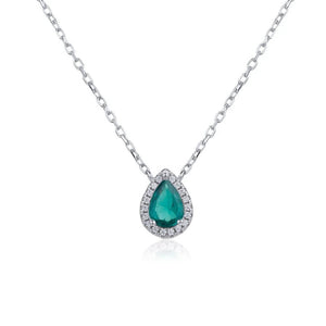 שרשרת כסף 925 משובצת זירקון – ברק ייחודי - | Kalimira Jewelry | תכשיטי כסף Kalimira | إكسسوارات فضة Kalimira