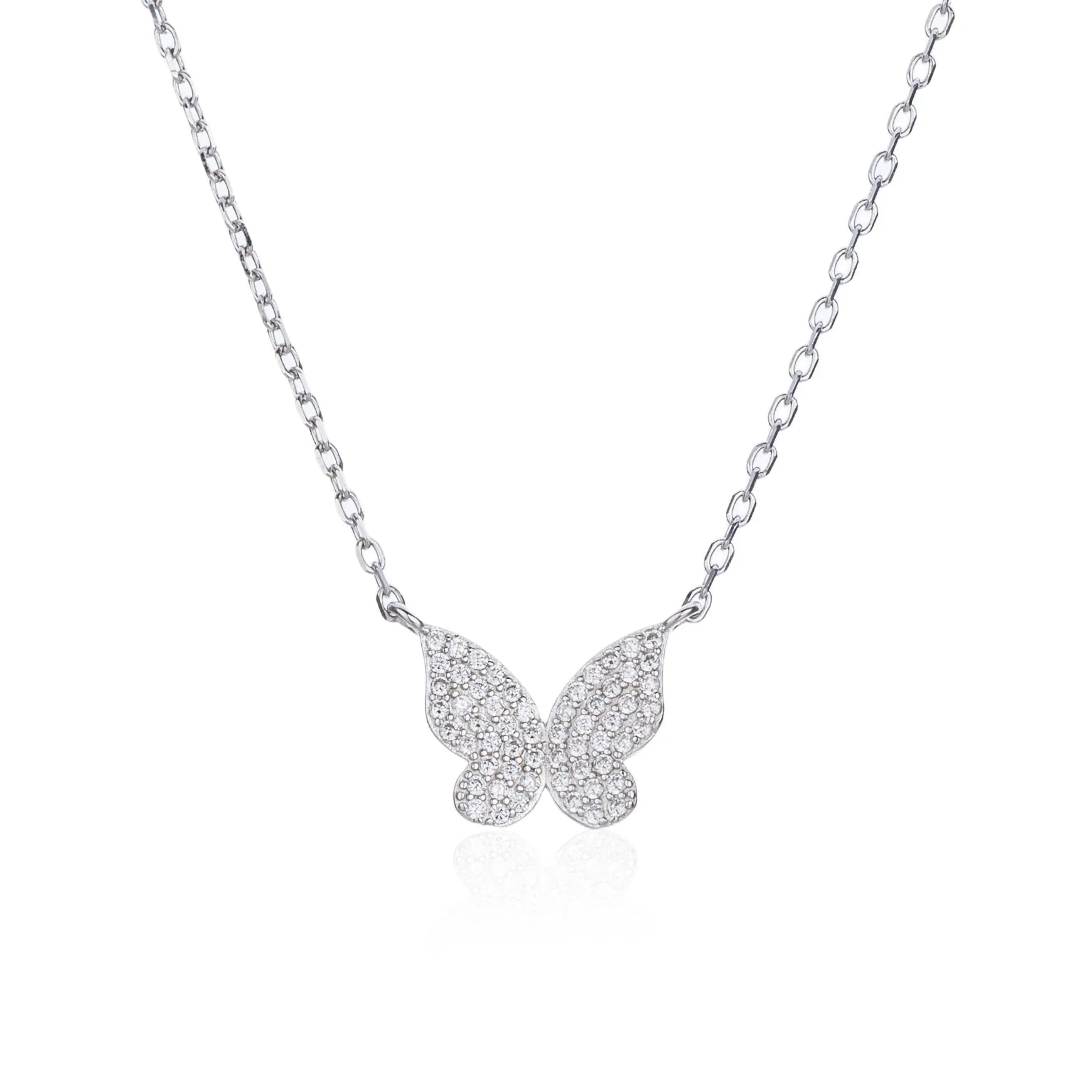 שרשרת כסף 925 משובצת זירקון – ברק ייחודי - | Kalimira Jewelry | תכשיטי כסף Kalimira | إكسسوارات فضة Kalimira