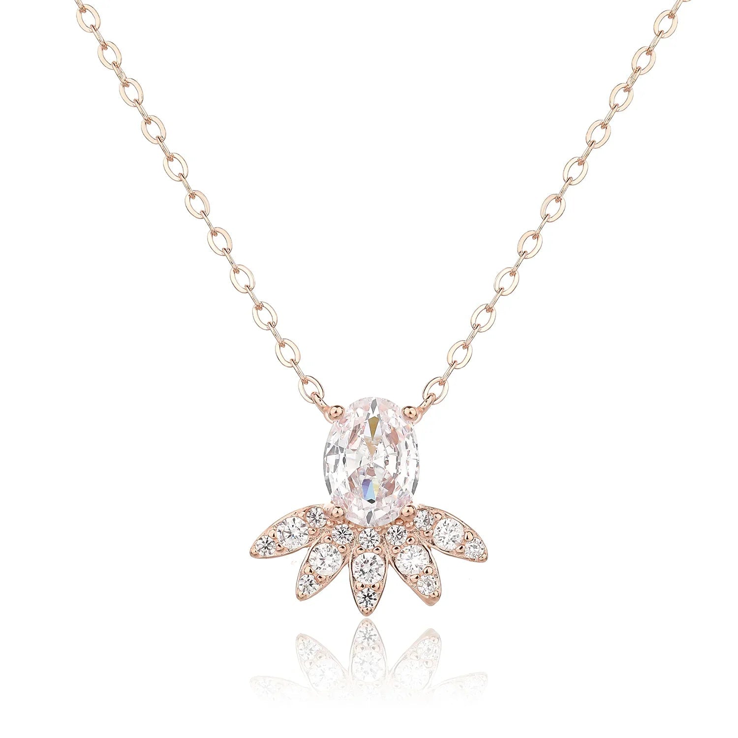 שרשרת כסף 925 משובצת זירקון – ברק ייחודי - | Kalimira Jewelry | תכשיטי כסף Kalimira | إكسسوارات فضة Kalimira