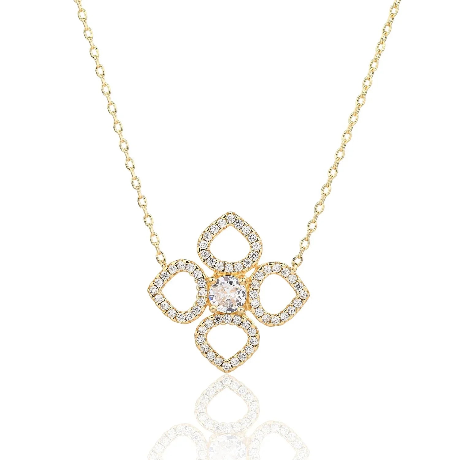 שרשרת כסף 925 משובצת זירקון – ברק ייחודי - | Kalimira Jewelry | תכשיטי כסף Kalimira | إكسسوارات فضة Kalimira