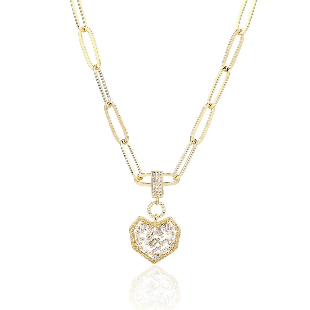 שרשרת כסף 925 משובצת זירקון – ברק ייחודי - | Kalimira Jewelry | תכשיטי כסף Kalimira | إكسسوارات فضة Kalimira