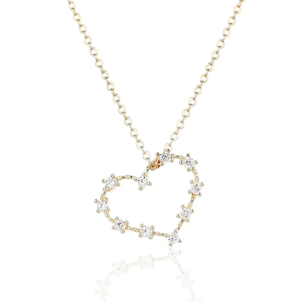 שרשרת כסף 925 משובצת זירקון – ברק ייחודי - | Kalimira Jewelry | תכשיטי כסף Kalimira | إكسسوارات فضة Kalimira