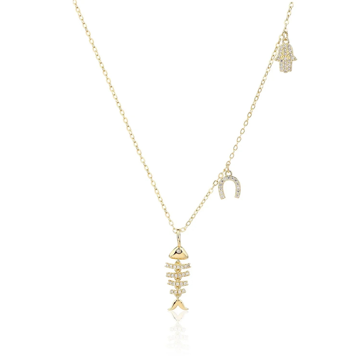 שרשרת כסף 925 משובצת זירקון – ברק ייחודי - | Kalimira Jewelry | תכשיטי כסף Kalimira | إكسسوارات فضة Kalimira