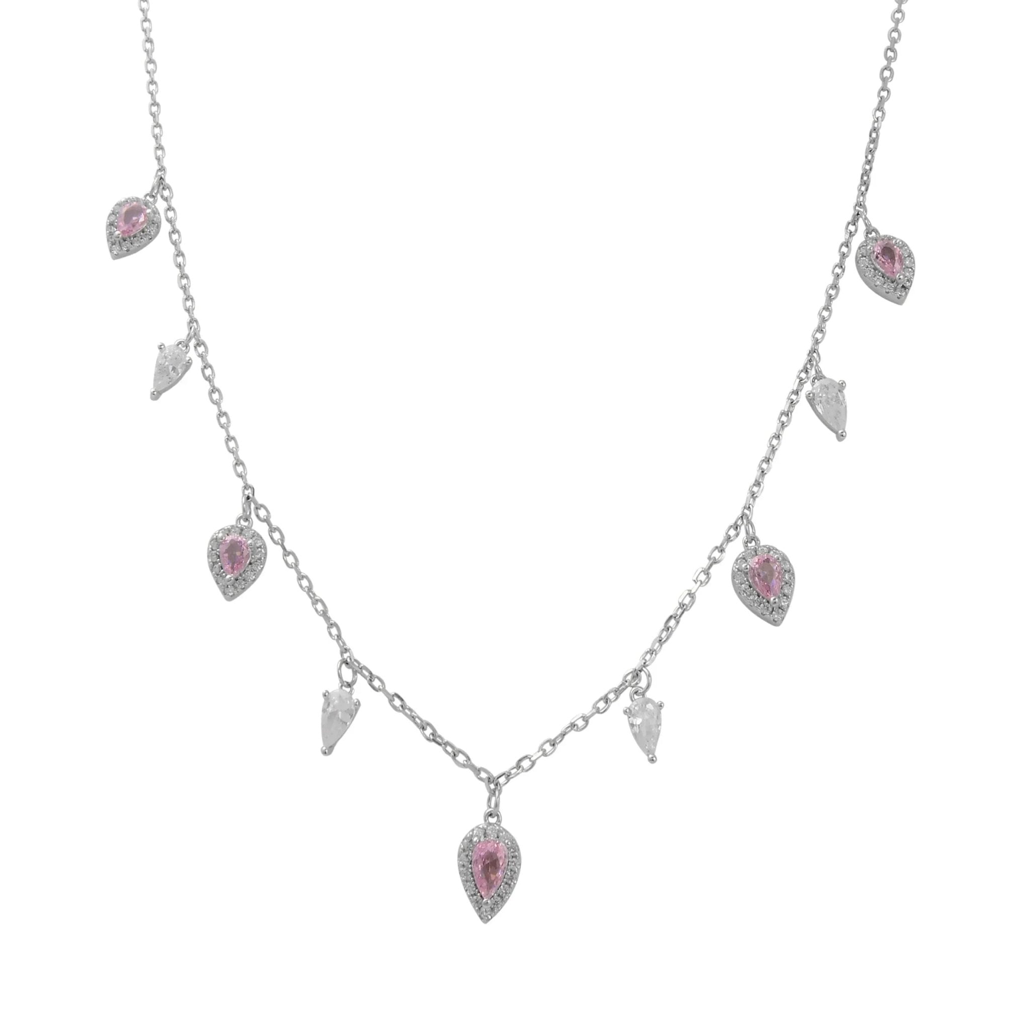 שרשרת כסף 925 משובצת זירקון – ברק ייחודי - | Kalimira Jewelry | תכשיטי כסף Kalimira | إكسسوارات فضة Kalimira