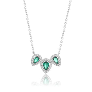 שרשרת כסף 925 משובצת זירקון – ברק ייחודי - | Kalimira Jewelry | תכשיטי כסף Kalimira | إكسسوارات فضة Kalimira