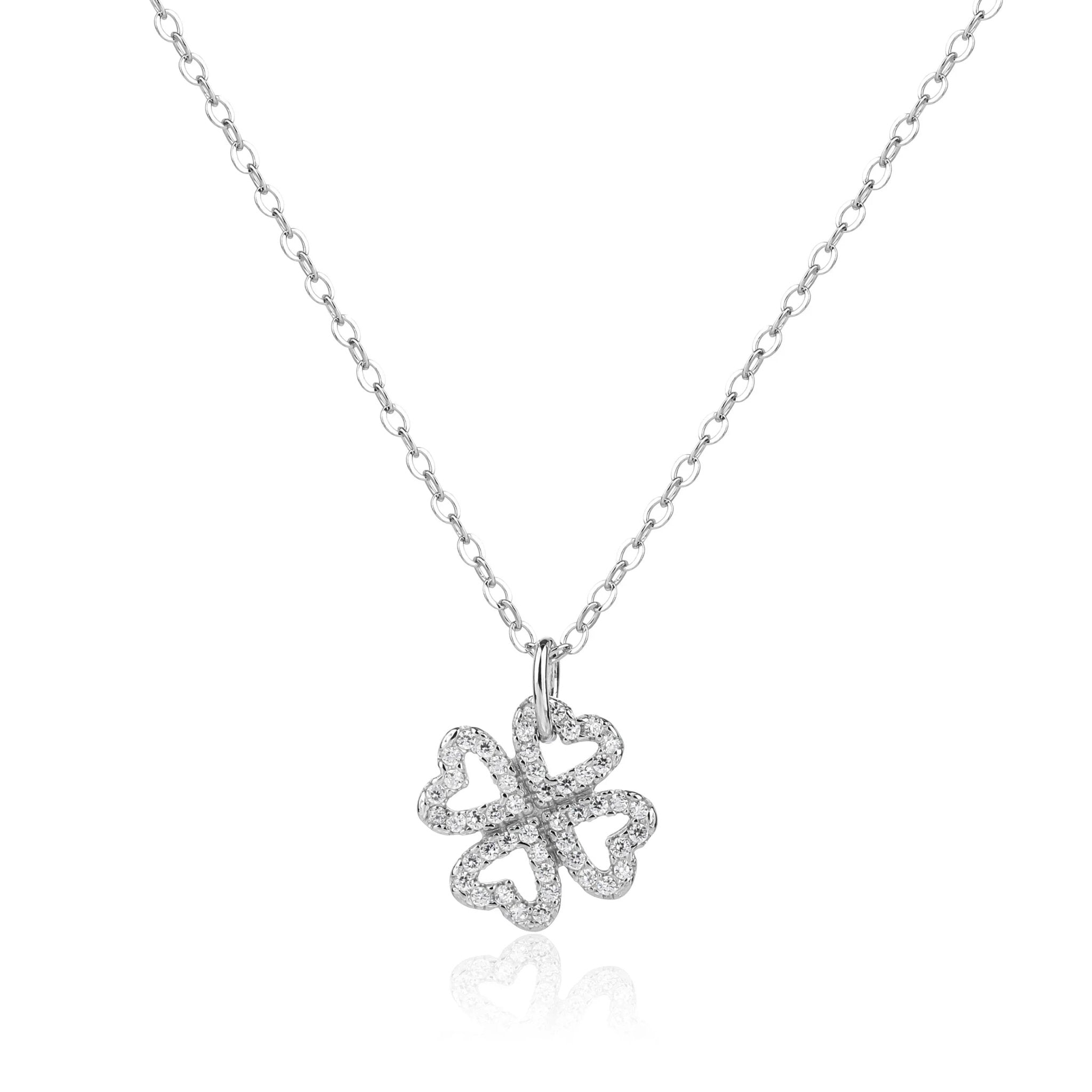 שרשרת כסף 925 משובצת זירקון – ברק ייחודי - | Kalimira Jewelry | תכשיטי כסף Kalimira | إكسسوارات فضة Kalimira