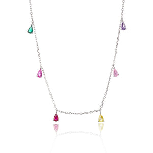 שרשרת צ׳וקר כסף 925 – עיצוב טרנדי צעיר - | Kalimira Jewelry | תכשיטי כסף Kalimira | إكسسوارات فضة Kalimira