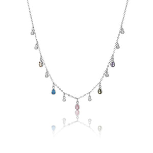 שרשרת צ׳וקר כסף 925 – עיצוב טרנדי צעיר - | Kalimira Jewelry | תכשיטי כסף Kalimira | إكسسوارات فضة Kalimira