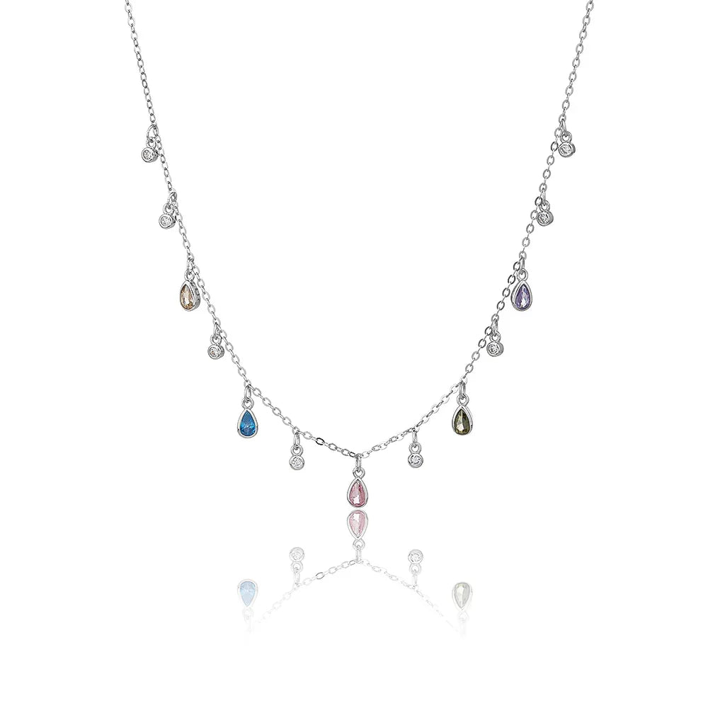 שרשרת צ׳וקר כסף 925 – עיצוב טרנדי צעיר - | Kalimira Jewelry | תכשיטי כסף Kalimira | إكسسوارات فضة Kalimira